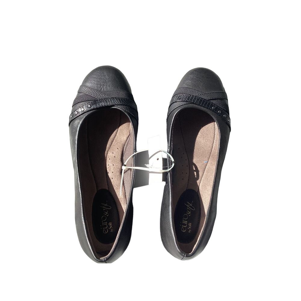 2531 NWT Eurosoft Saria Flat Black Size 8M